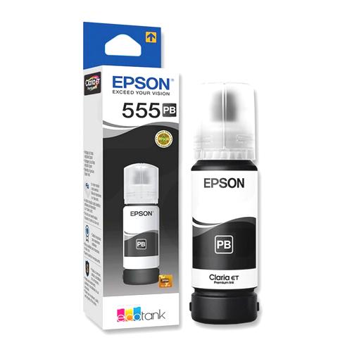 Epson Botella de Tinta Original Epson T555120-AL Negro Fotográfico