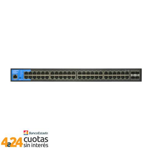 Switch Administrable PoE+ de 48 Puertos Gigabit