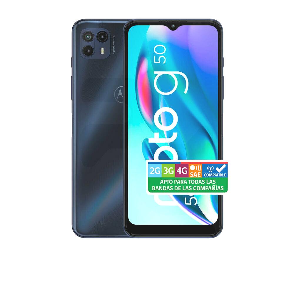 Motorola Smartphone Moto G50 128GB/4GB 5G Azul Liberado | pc Factory