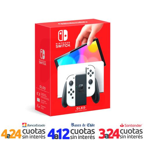 Consola Nintendo Switch OLED con Joy-Con Blanco