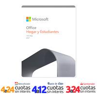 Microsoft Office Hogar y Estudiante 2021: 1 Usuario, Perpetuo, Word, Excel y PowerPoint