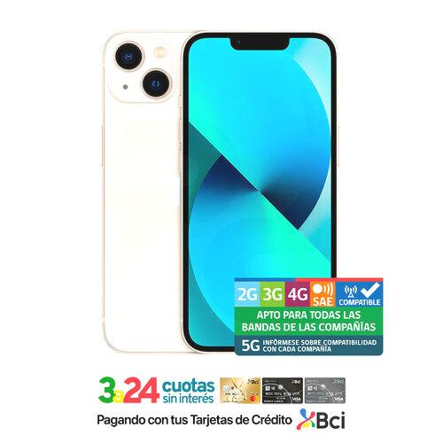 Apple iPhone 13 mini de 128GB - Blanco | PC Factory
