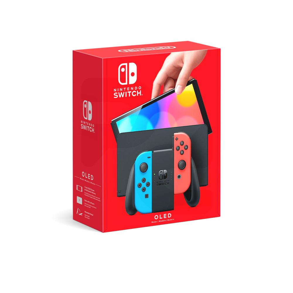 Nintendo Consola Nintendo Switch OLED Neon con Joy-Con | pc Factory