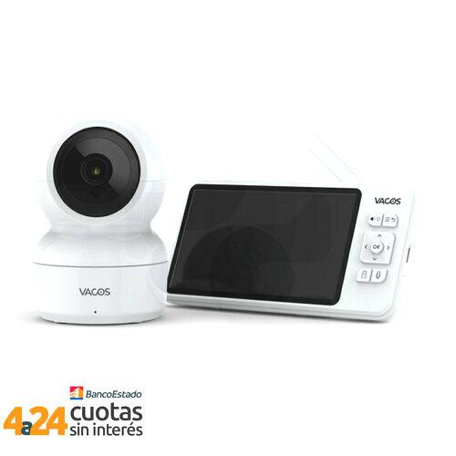 Vídeo monitor para bebés con cámara 360° PT HD