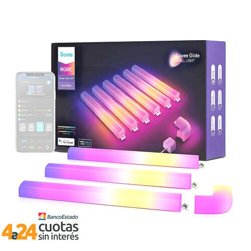 Barra de luz LED Govee Glide RGBIC Smart Wall Light, Multicolor Personalizable