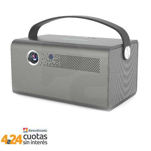 Proyector Portátil 600 Lúmenes LED con batería WXGA GO-P7