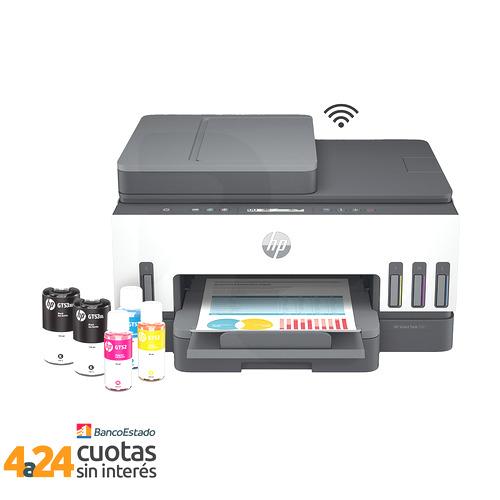 Multifuncional Tinta Continua Smart Tank 750 WiFi-Direct / Dúplex / ADF