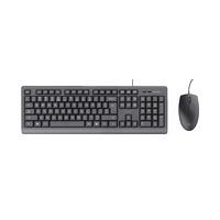Combo Teclado + Mouse Alámbrico Primo - Negro
