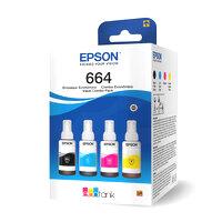 Pack 4 Botellas de Tinta Original Epson T664520-4P Colores