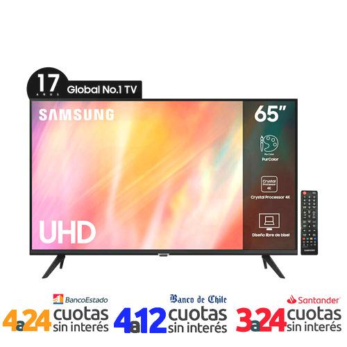 Smart TV LED 65” AU7090 UHD 4K 