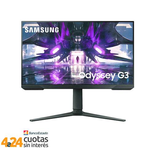 Monitor Gamer 24"" Odyssey G3 - Full HD, Panel VA, 165Hz(1ms), FreeSync Premium (Pivoteable) (LS24AG320NLXZS)