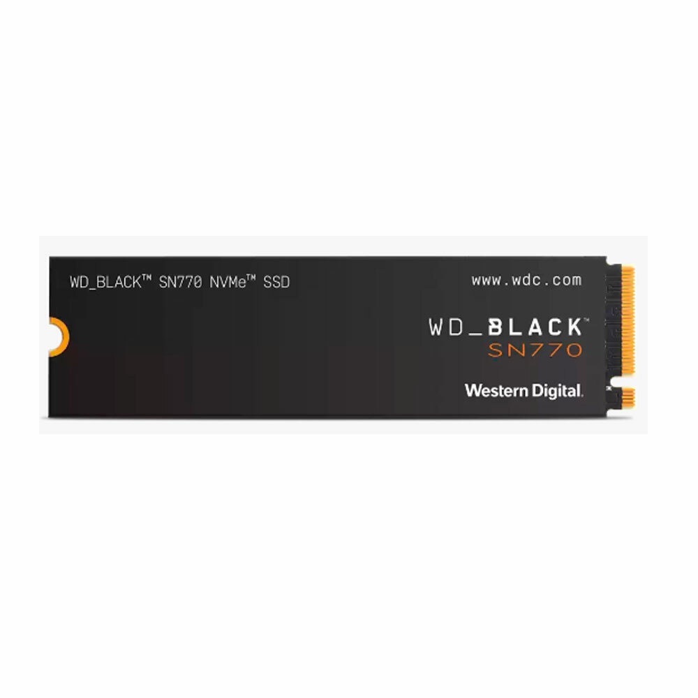 WD Unidad SSD 1TB PCIe NVMe Gen4 M.2 SN770 Black | PC Factory