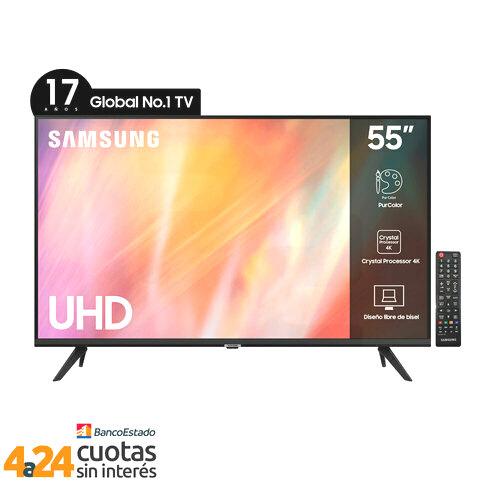 Smart TV LED 55” AU7090 UHD 4K