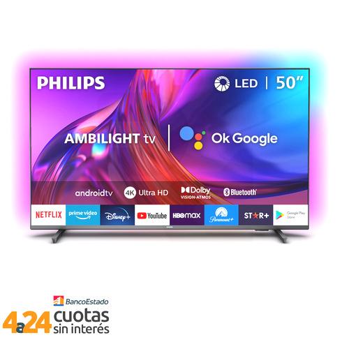 Smart TV 50PUD7906 50"" UHD 4K Android Ambilight