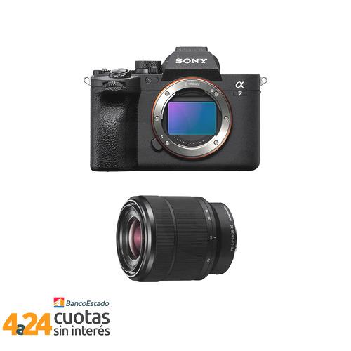 Cámara Mirrorless Sony Alpha 7 IV + Lente 28-70mm (ILCE-7M4K) (Con lentes intercambiables)