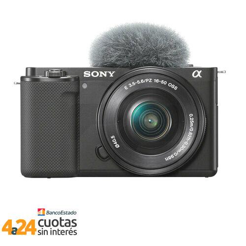 Cámara Mirrorless Sony ZV-E10L/BQ E38 + Lente 16-50mm