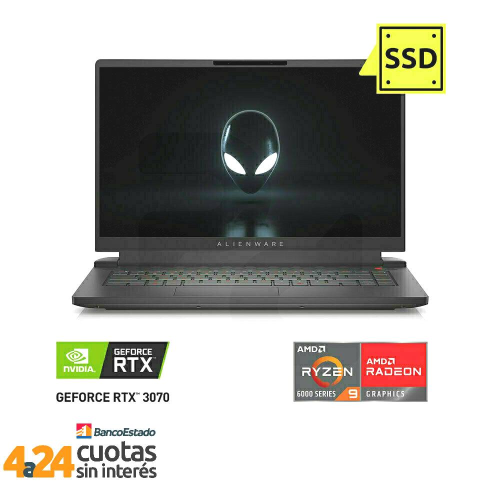 Dell Notebook Gamer Alienware m15 R7 Ryzen 9 6900H NVIDIA RTX3070