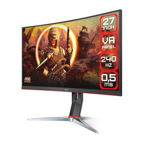AOC Monitor Gamer AOC Curvo 27