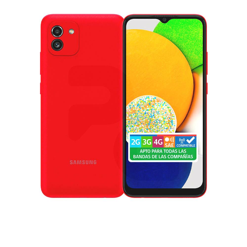 Samsung Smartphone Galaxy A03 64GB/4GB Rojo Liberado | PC Factory