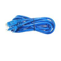 Cable UTP Cat6 + Conectores RJ45 - 1 mt azul 