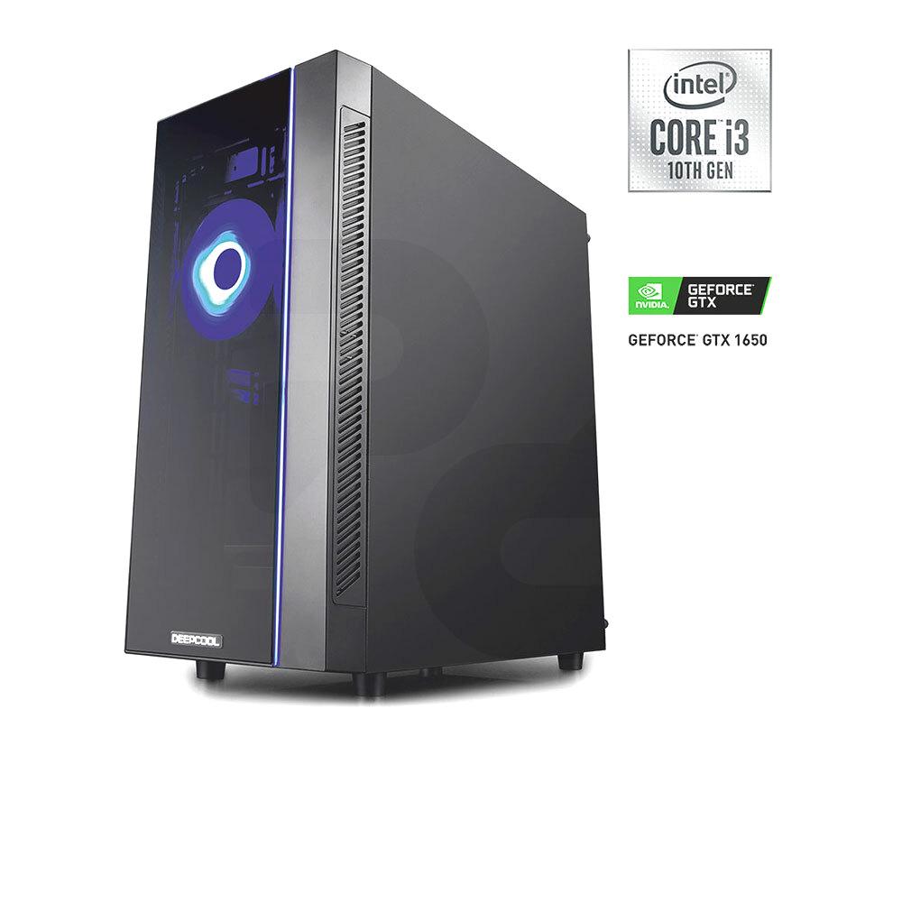Gear Desktop Gamer Blue Demon Intel i3-10100F 8GB 1TB NVIDIA PH