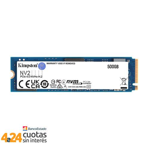 Unidad SSD 500GB PCIe NVMe Gen4 M.2 NV2