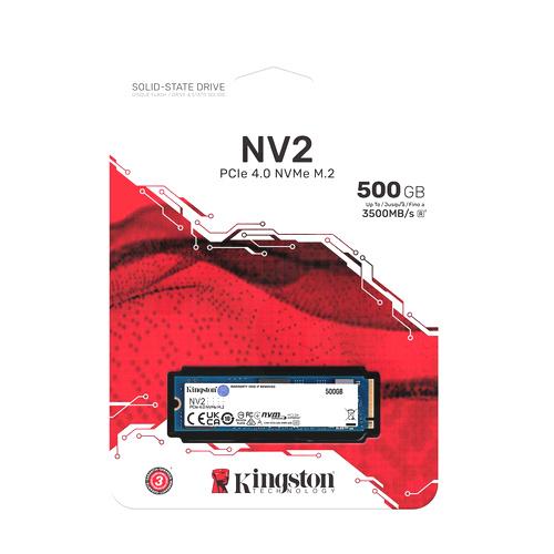Kingston Unidad SSD 500GB PCIe NVMe Gen4 M.2 NV2 | pc Factory