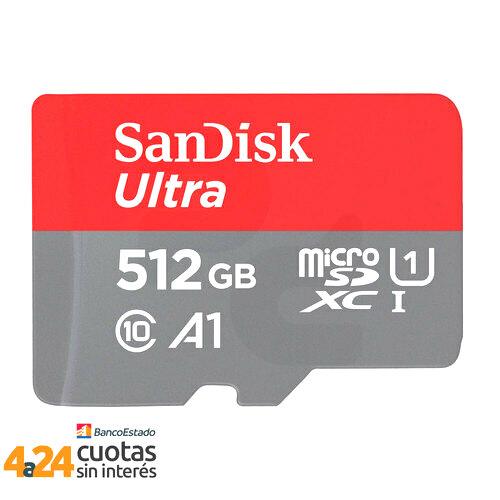 Memoria 512GB microSDXC (150MB/s) UHS-1 U1 A1 Ultra