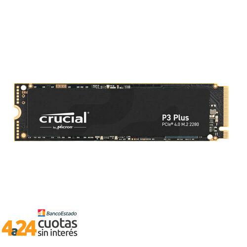 Unidad SSD 500GB PCIe NVMe Gen4 M.2 P3 Plus