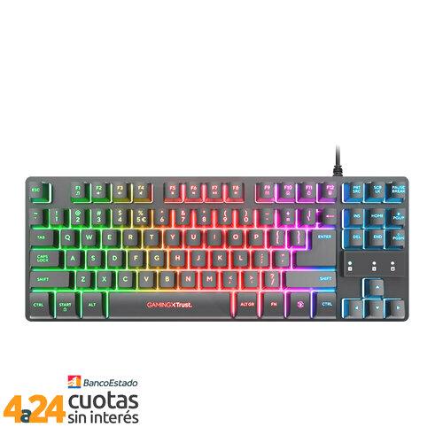 Teclado Gamer Trust GXT 833 Thado TKL USB Español