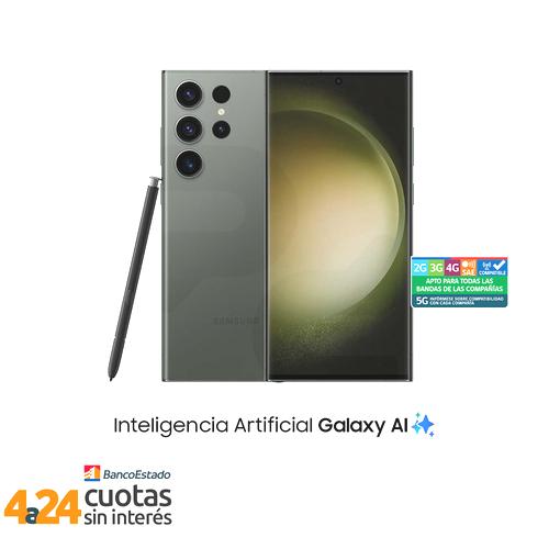 Smartphone Galaxy S23 Ultra 256GB/8GB Green Liberado