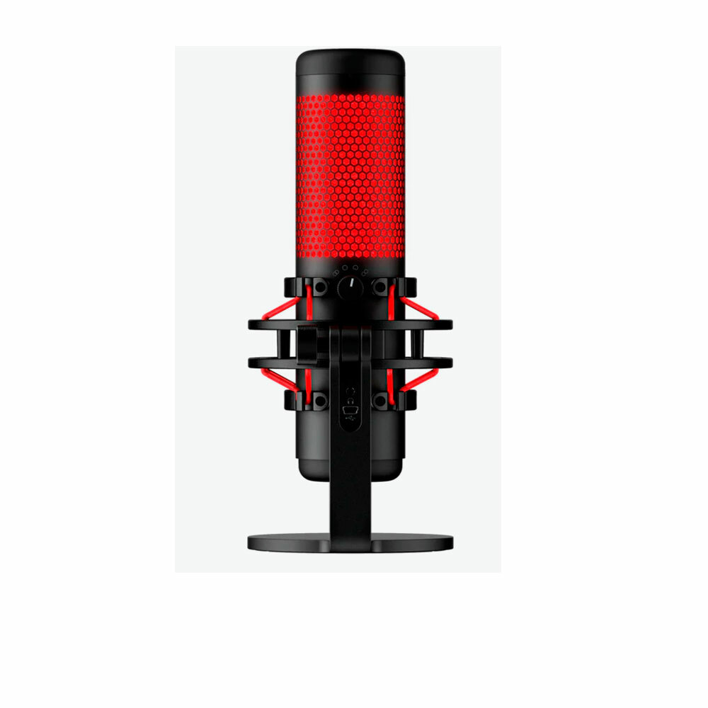 HyperX Micrófono Gamer HyperX QuadCast Black/Red | pc Factory