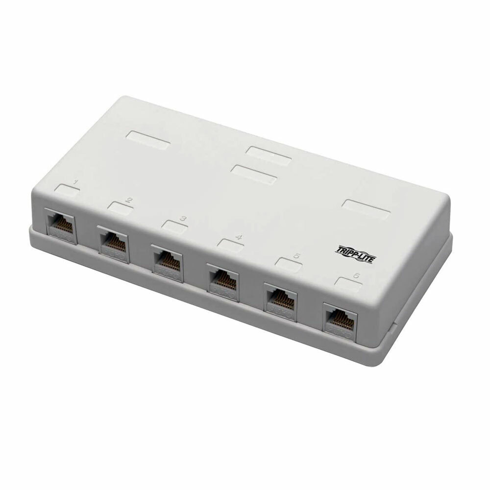 Tripp Lite Caja Pre-Configurada 6 Puertos Cat6 Sin Blindaje | pc