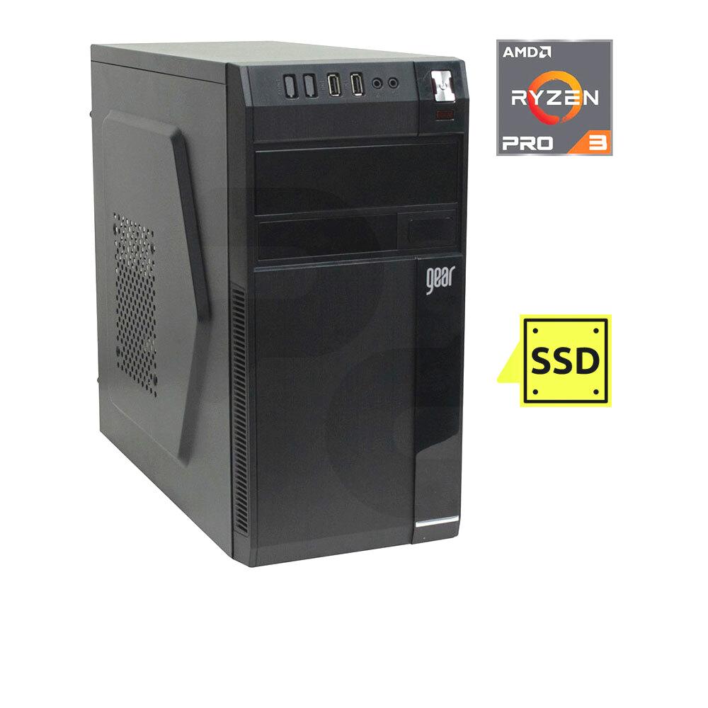 自作PC　RYZEN3 PRO 4350G・8GB・120GB・Win11 Gear Desktop AMD Ryzen 3 PRO 4350G 8GB 1TB HDD + 128GB SSD | PC