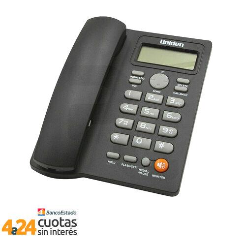 Teléfono Uniden de Sobremesa Caller ID 7413 Negro