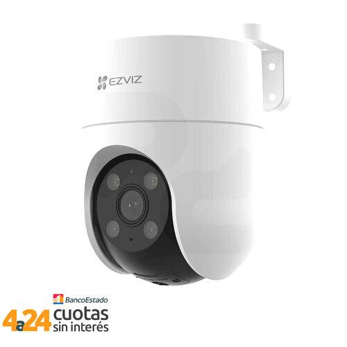 Cámara seguridad IP de exterior 360° 2K con luz y audio H8C