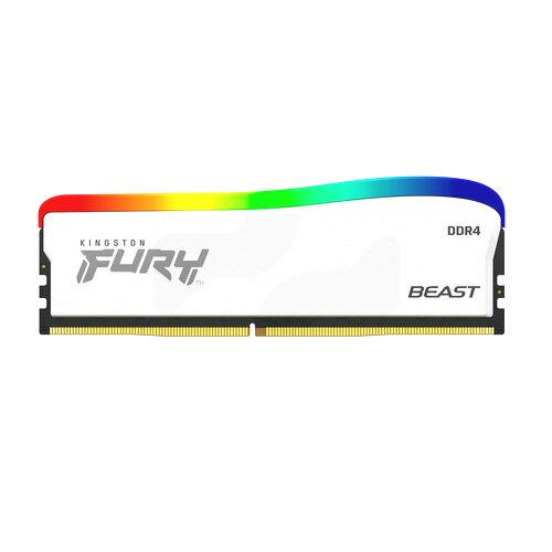 Kingston FURY DDR4 8GB 3200MHz Beast White RGB | PC Factory