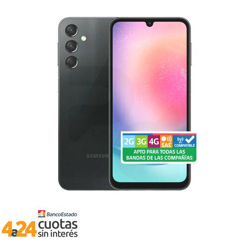 Smartphone Galaxy A24 128GB/8GB Negro Liberado 