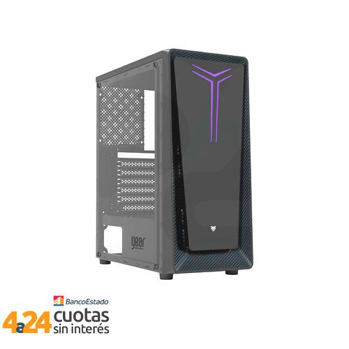 Gabinete ATX CyberForce RGB / 1 Fans RGB