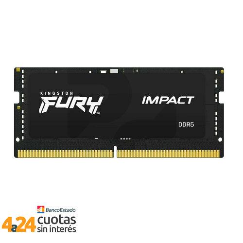 Memoria Notebook 16GB SoDimm DDR5 4800MHz Impact