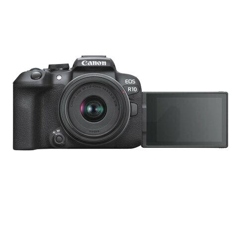 Canon Cámara Mirrorless Canon EOS R10 RF-S + Lente 18-45mm | pc