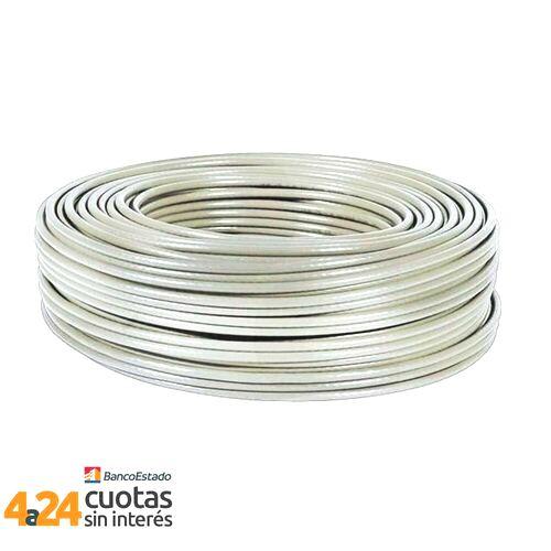 Cable UTP Cat6 + Conectores RJ45 - 100mts Gris 100% Cobre