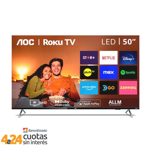 Smart TV LED 50"" 50U6125 UHD 4K ROKU