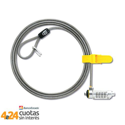 Cable MicroSaver® con combinacion para notebook 1,8mts