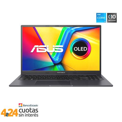 Notebook Vivobook 15X OLED Intel Core i5-1235U 15.6"" FHD 60Hz 8GB 512GB SSD Windows 11 Black - K3504ZA-L1002W