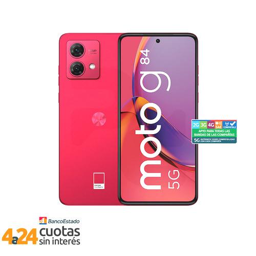 Smartphone Moto G84 256GB/8GB 5G Viva Magenta Liberado