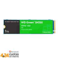 Unidad SSD 1TB PCIe NVMe M.2 SN350 Green