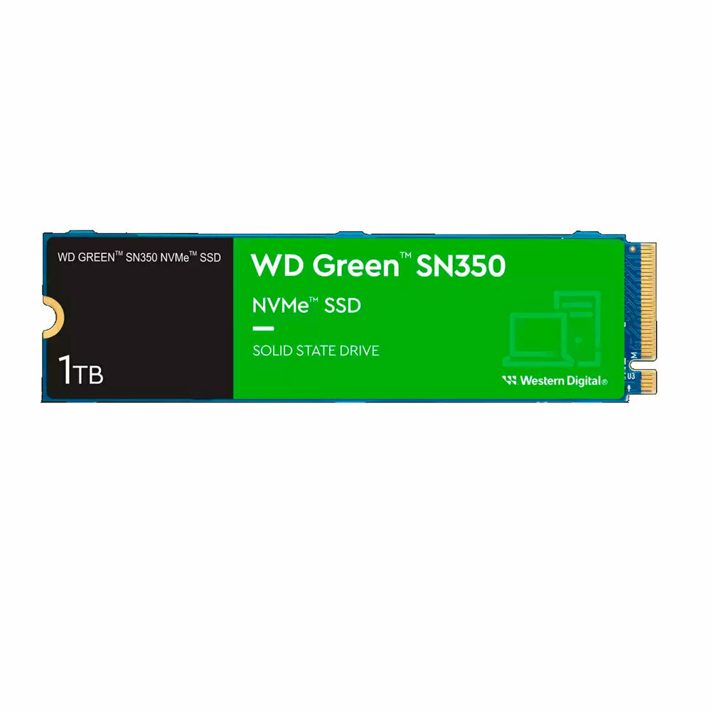 WD Unidad SSD 1TB PCIe NVMe M.2 SN350 Green | pc Factory