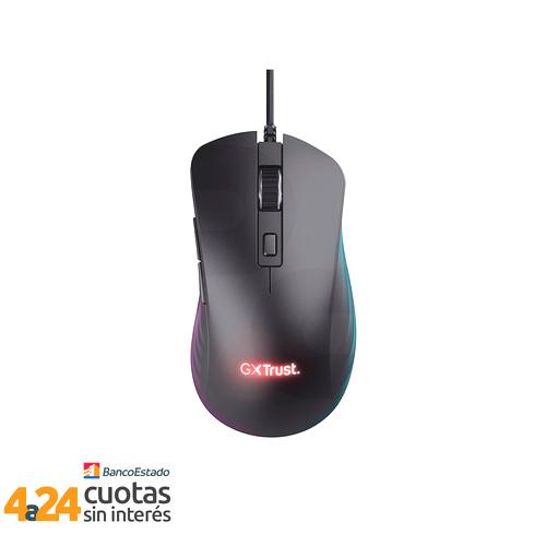 Mouse Gamer GXT924 YBAR+ LED RGB USB Negro