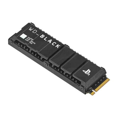 WD Unidad SSD 2TB PCIe NVMe Gen4 M.2 SN850P Black (w/ Heatsink